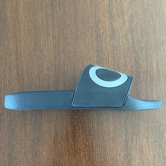 Salvatore Ferragamo New Black Groovy Slides Size 9 - Picture 7 of 12